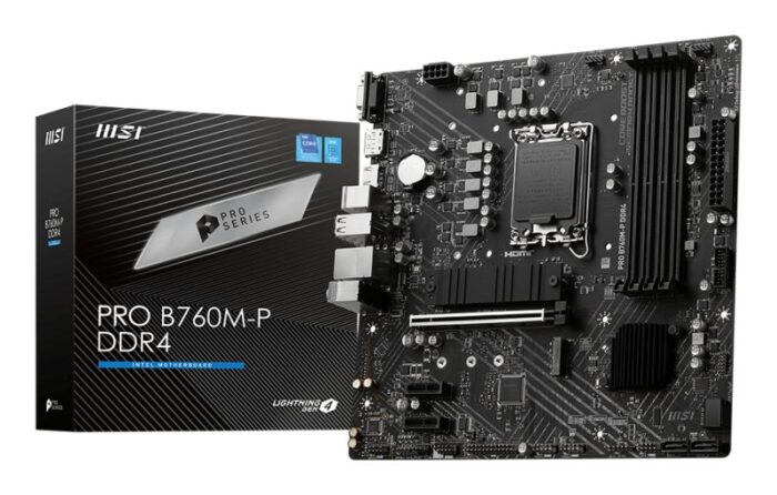 MSI 1700 PRO B760M-P DDR4 M-ATX