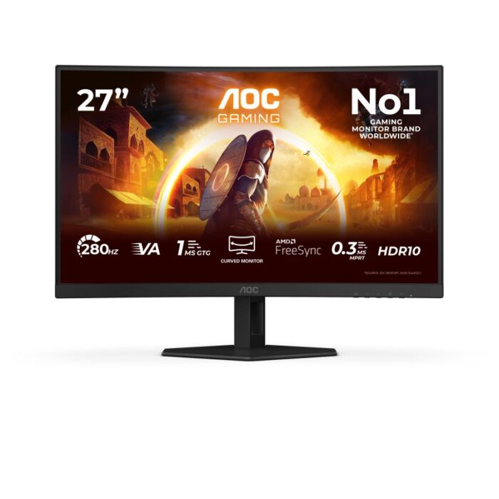 AOC 27 VA Monitor Curved C27G4ZXE