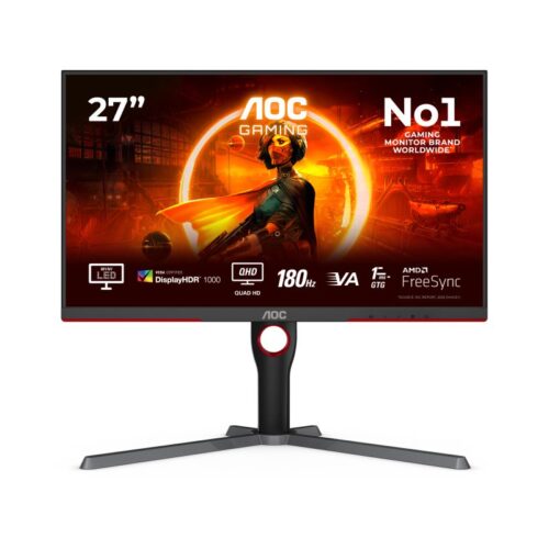 AOC 27 VA Monitor Q27G3XMN/BK