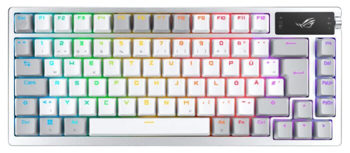 ASUS ROG AZOTH (WHITE) – NX SNOW KEYBOARD