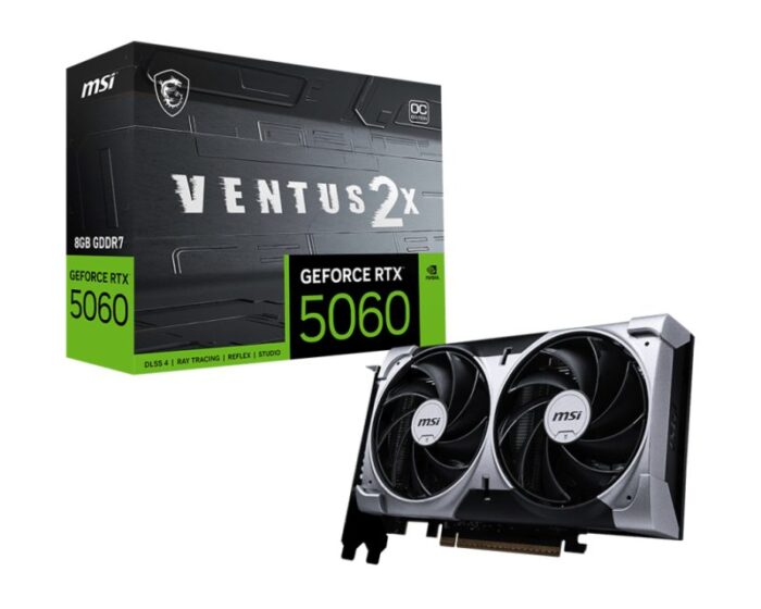 MSI  RTX 5060 8G VENTUS 2X OC