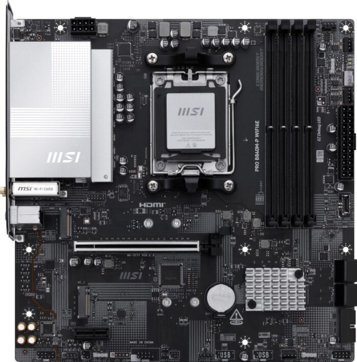 MSI Pro B840M-P WiFi6E