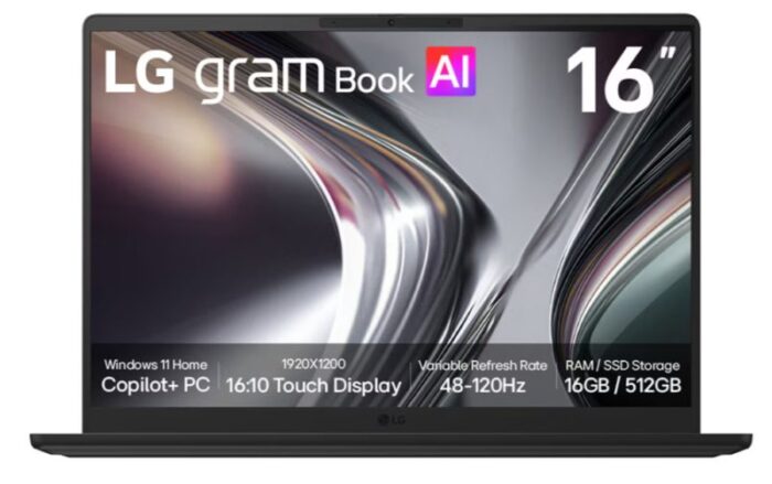 LG 16 W11H 16GB GRAM BOOK WQXGA