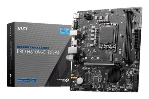 MSI 1700 PRO H610M-E DDR4 M-atx