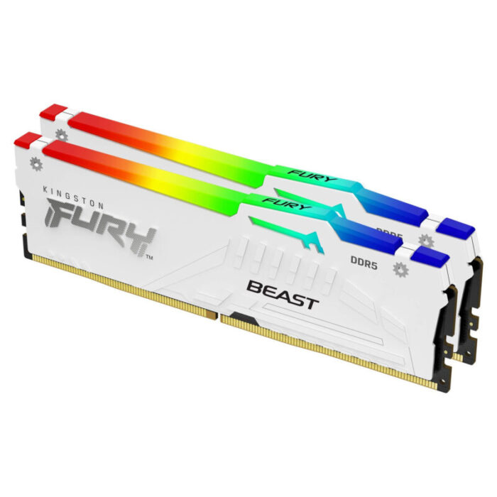 KINGSTON 32GB DDR5 5600MTS CL36 WHITE RGB