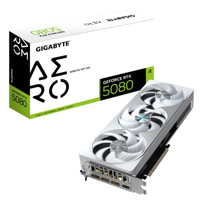 GIGABYTE RTX 5080 16GB AERO OC SFF