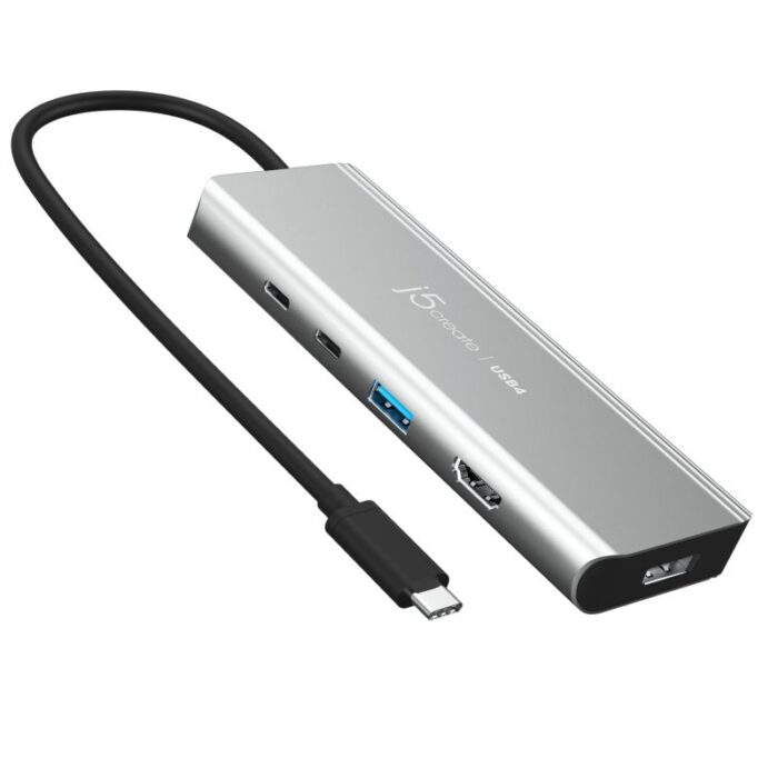 J5CREATE USB4 DUAL 4K MULTI-PORT HUB