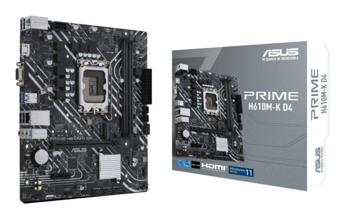 ASUS 1700 PRIME H610M-K D4 M-ATX