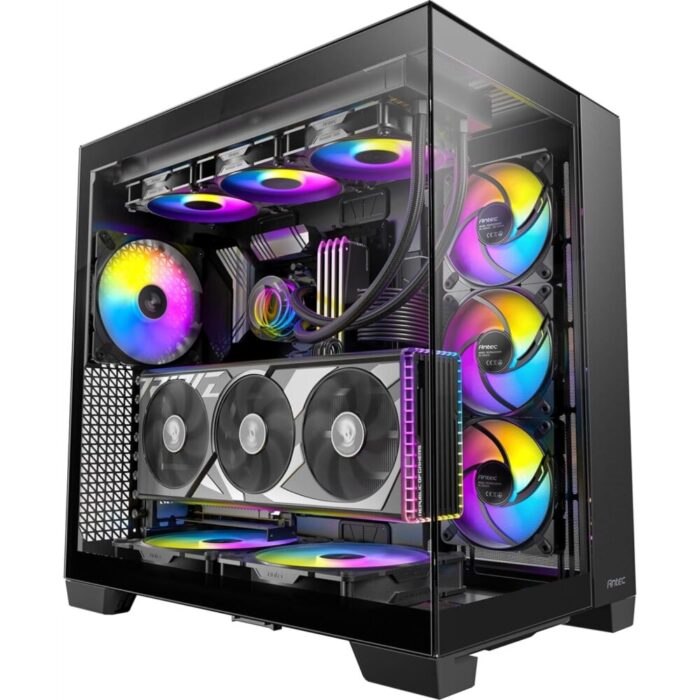 Antec Constellation C8 ARGB Full Tower Case – Premium Design, Dual Chamber Cooling, Tempered Glass Panels, and Advanced Connectivity