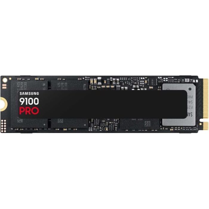 Samsung 9100 Pro(MZ-VAP4T0BW) 4TB SSD, PCIe 5.0 x4, NVMe 2.0 Interface, Up to 14,700 MB/s Read, Up to 13,300 MB/s Write, 5-year Limited Warranty or 600TBW Limited Warranty