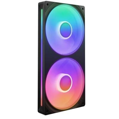 NZXT F240 RGB CORE DUAL FAN UNIT BLK