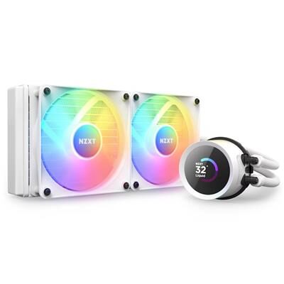 NZXT KRAKEN 240 RGB LIQUID COOLER WHT