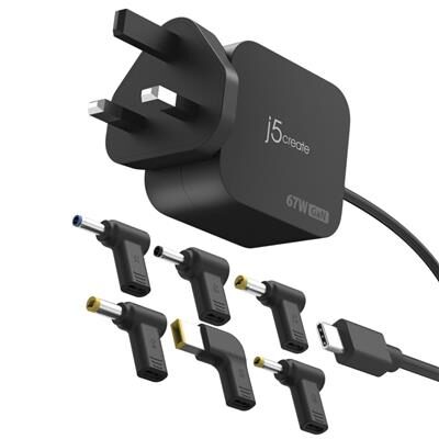 J5CREATE 67W GAN PD USB-C MINI CHARGER