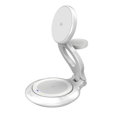 J5CREATE QI2 3-IN-1 MAGNETIC FOLDABLE WL