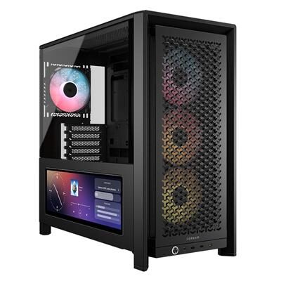 CORSAIR 4000D FRAME LCD RS ARGB BLK CASE